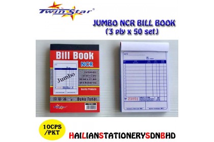 Twin Star 3ply NCR Bill Book Twin Star 3ply NCR Bill Book
